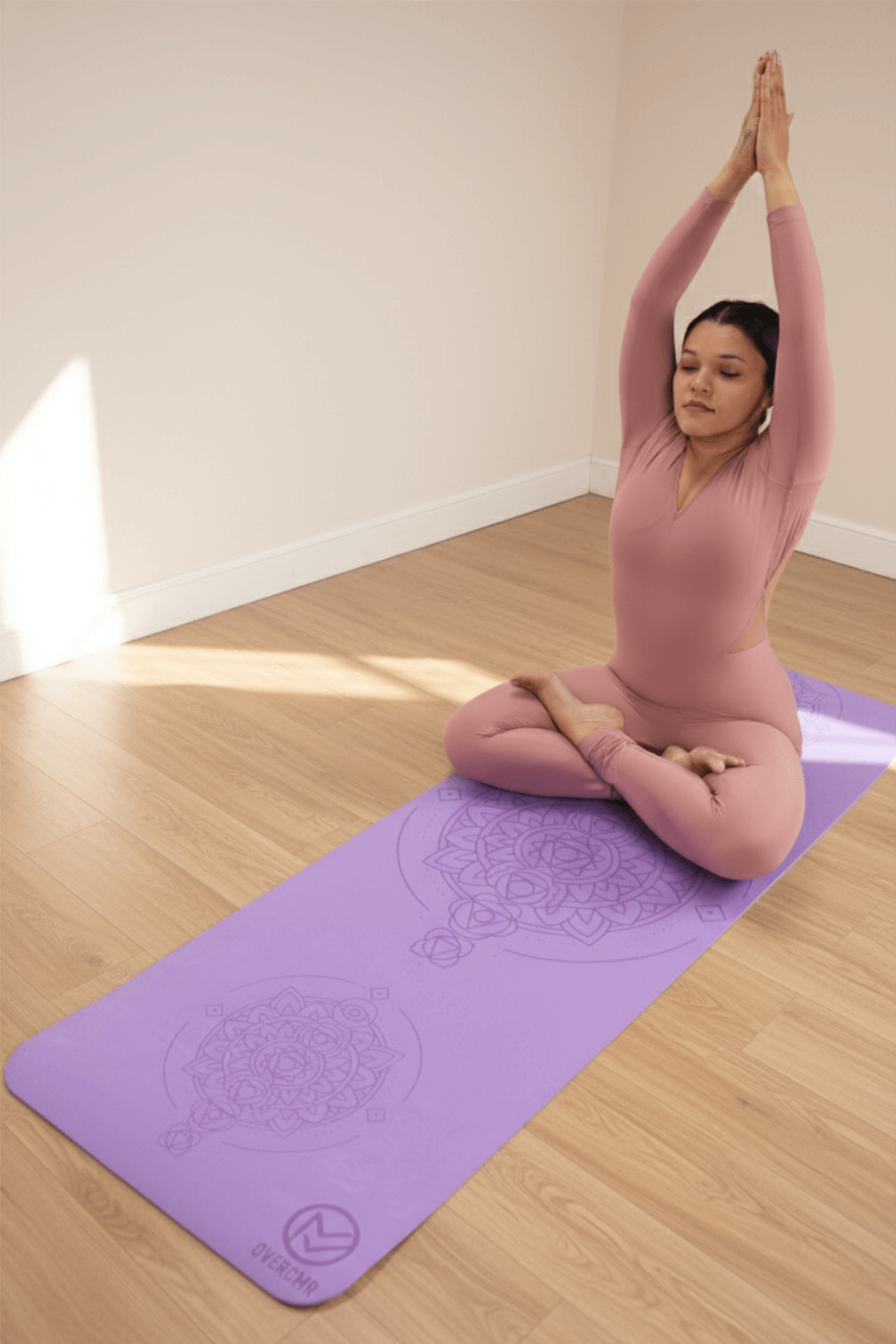 Mandala Engraved TPE Yoga mat - Image 3