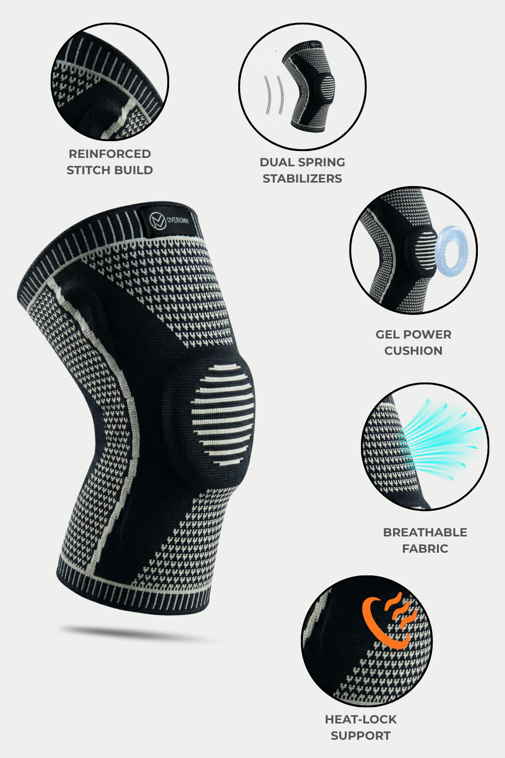 Knee support with Gel - Image 4